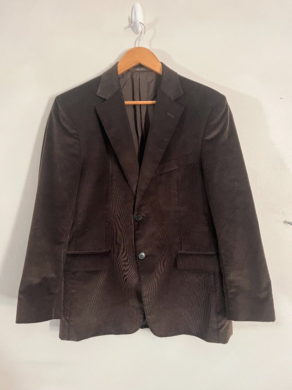 Zegna Brown Corduroy Blazer